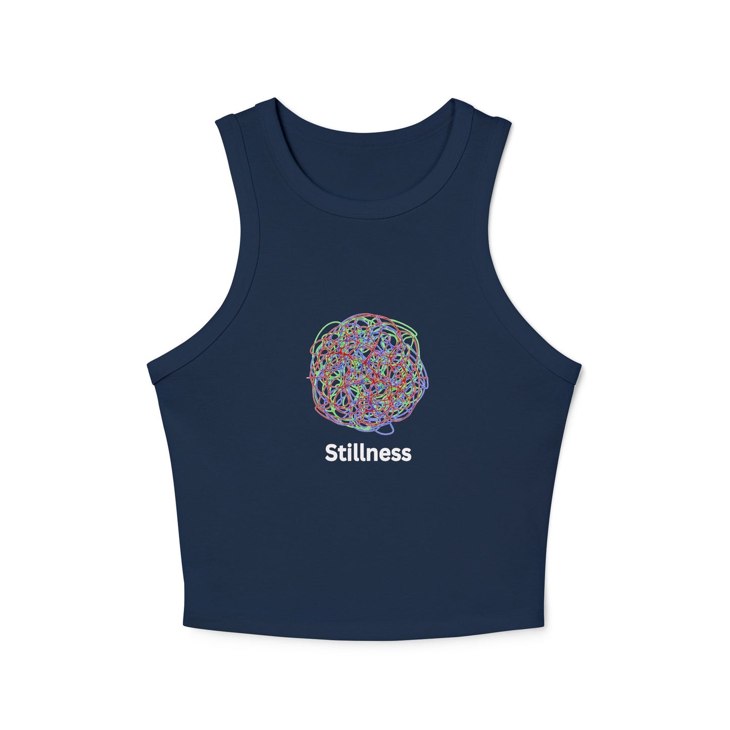 YOGA ~ Chaos ~ STILLNESS ~ Women's Racer Tank