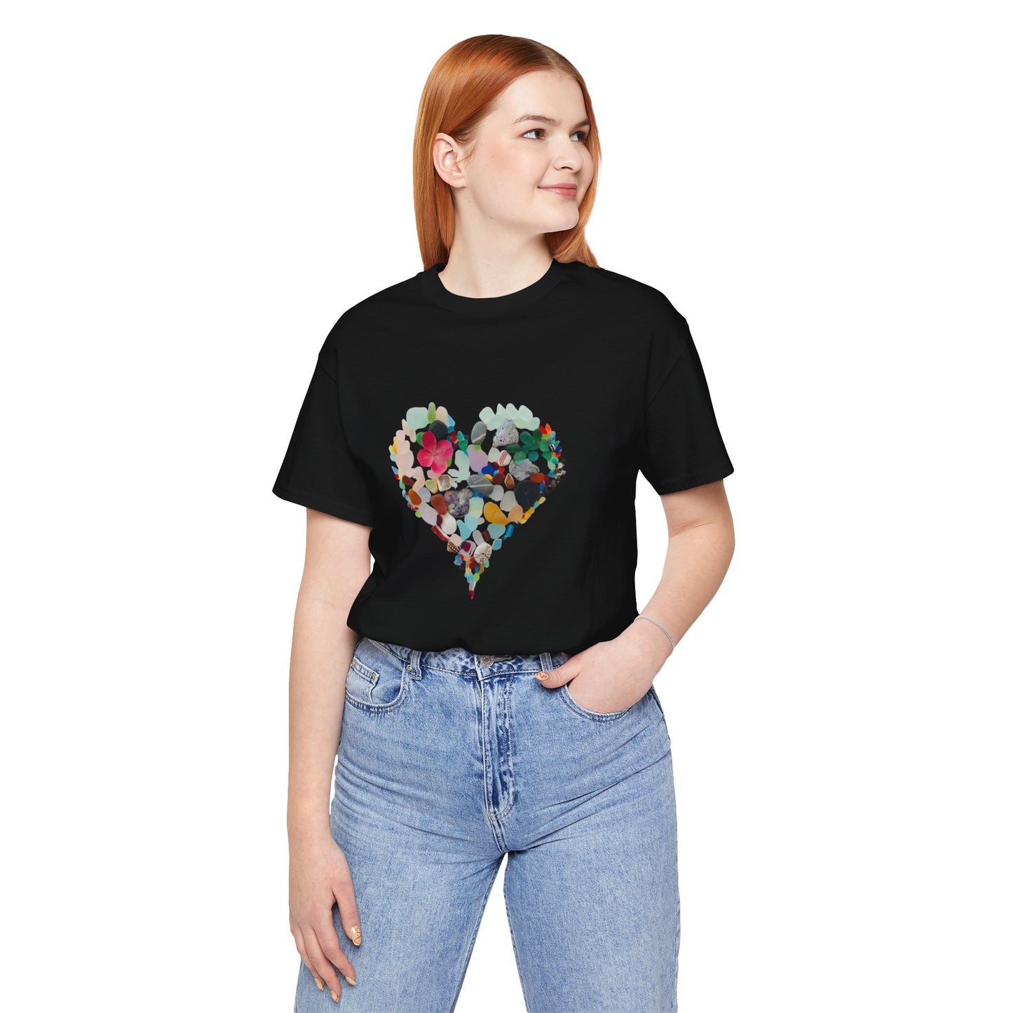 Floral Heart Tee |