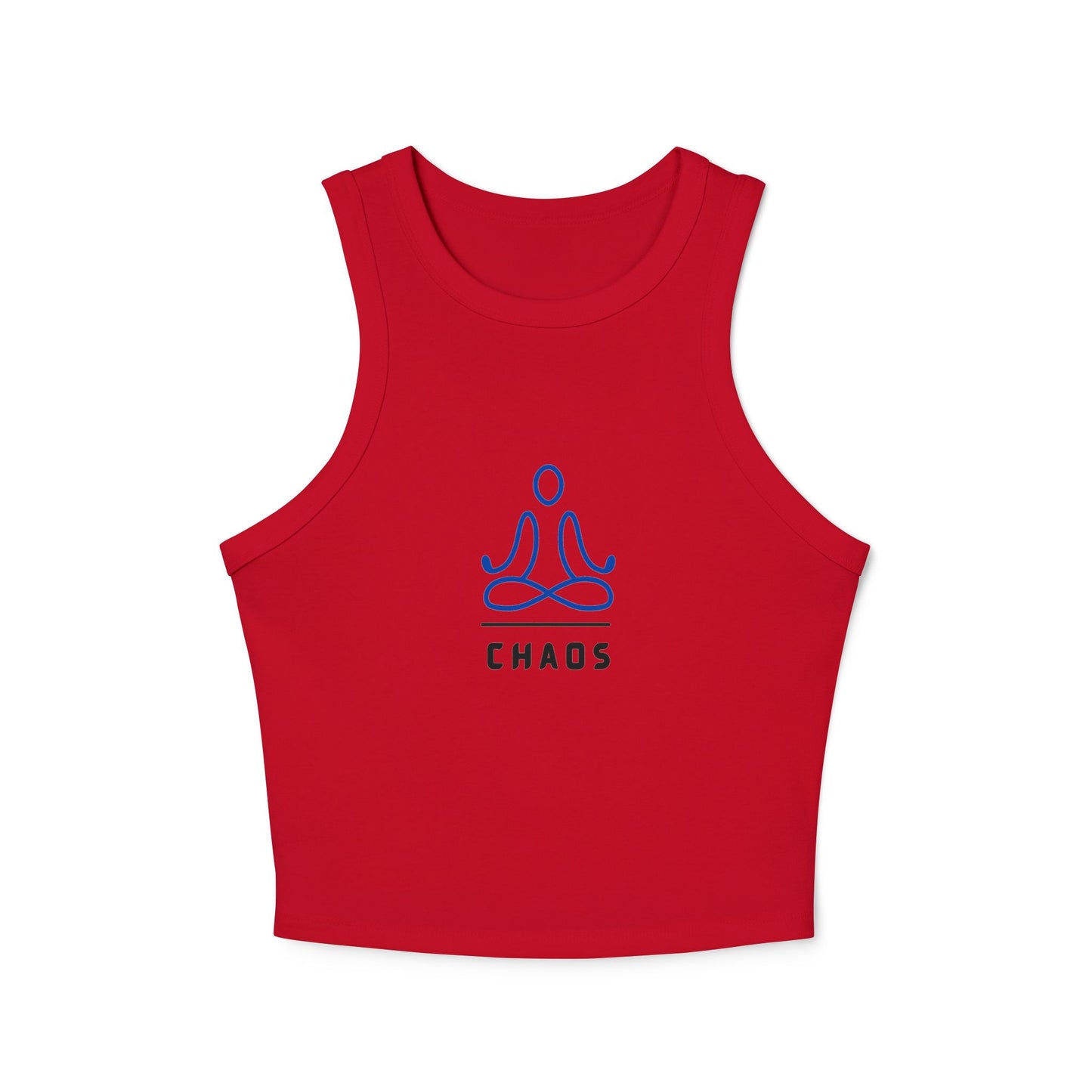 Stillness ~ Chaos ~ Yoga ~ Racer Tank Tee