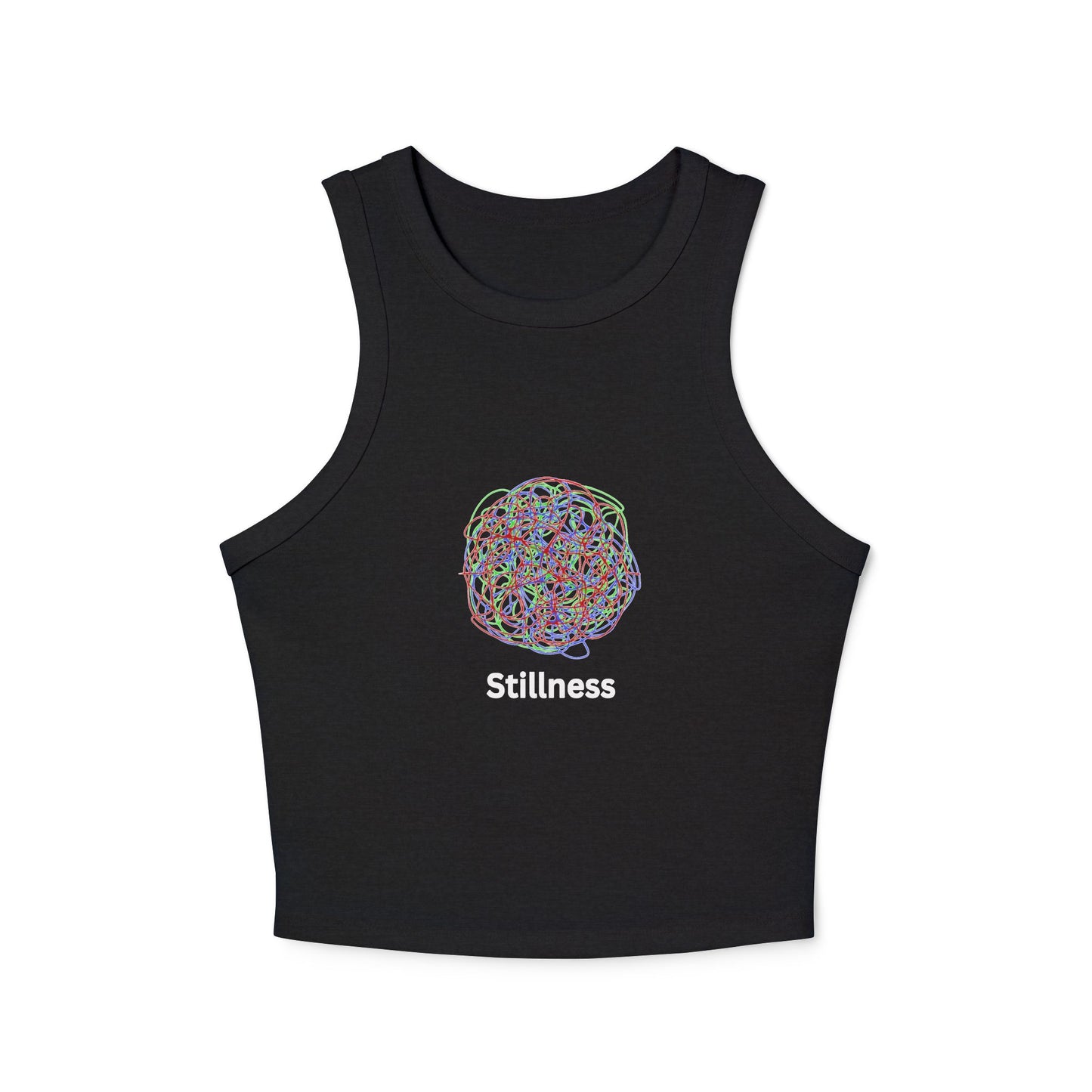 YOGA ~ Chaos ~ STILLNESS ~ Women's Racer Tank