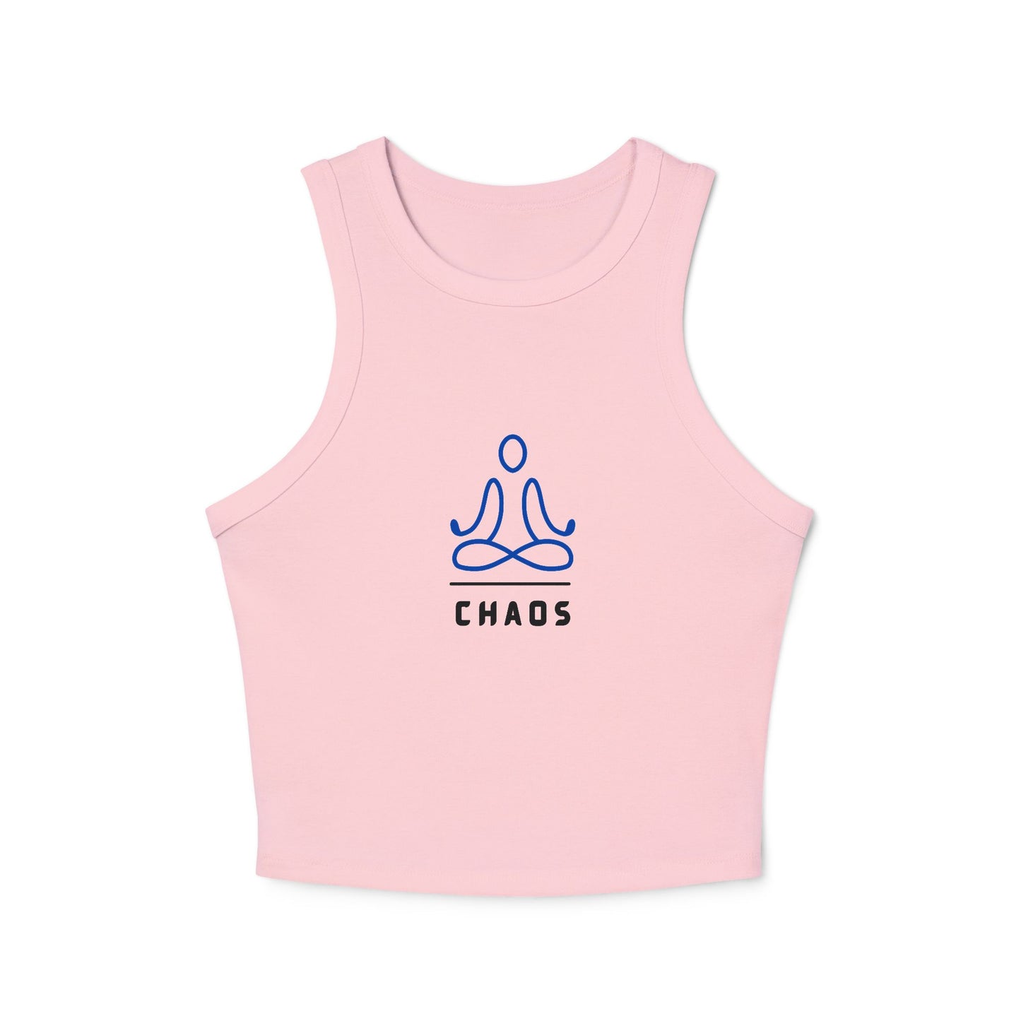 Stillness ~ Chaos ~ Yoga ~ Racer Tank Tee