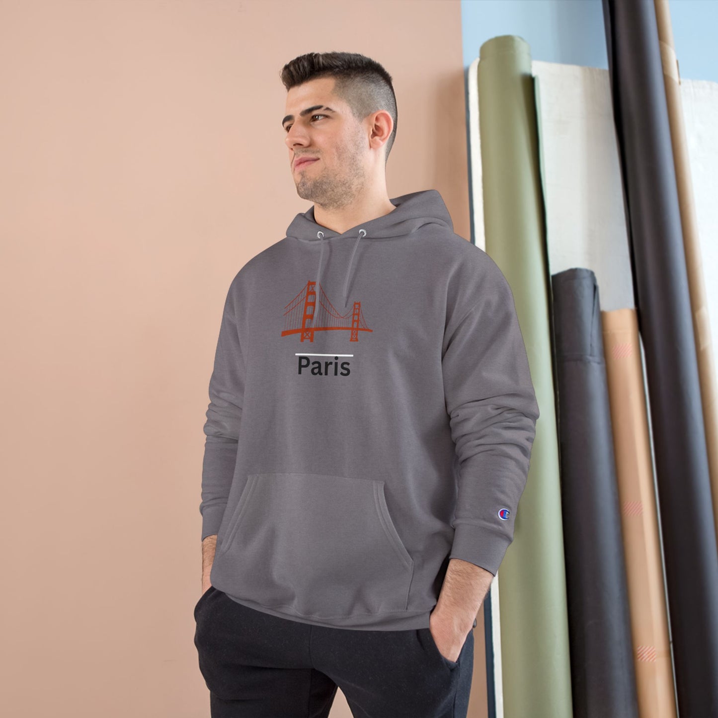 Golden Gate ~ Paris Champion Hoodie
