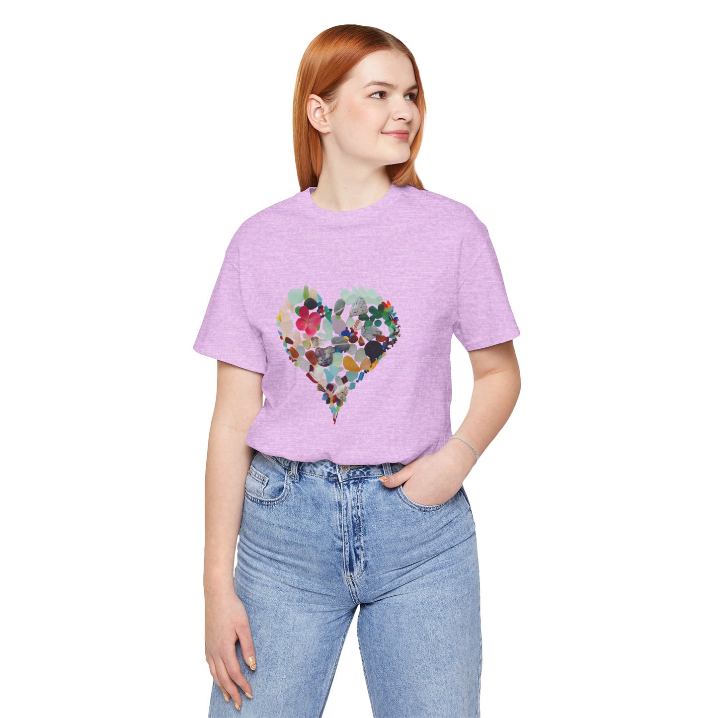Floral Heart Tee |