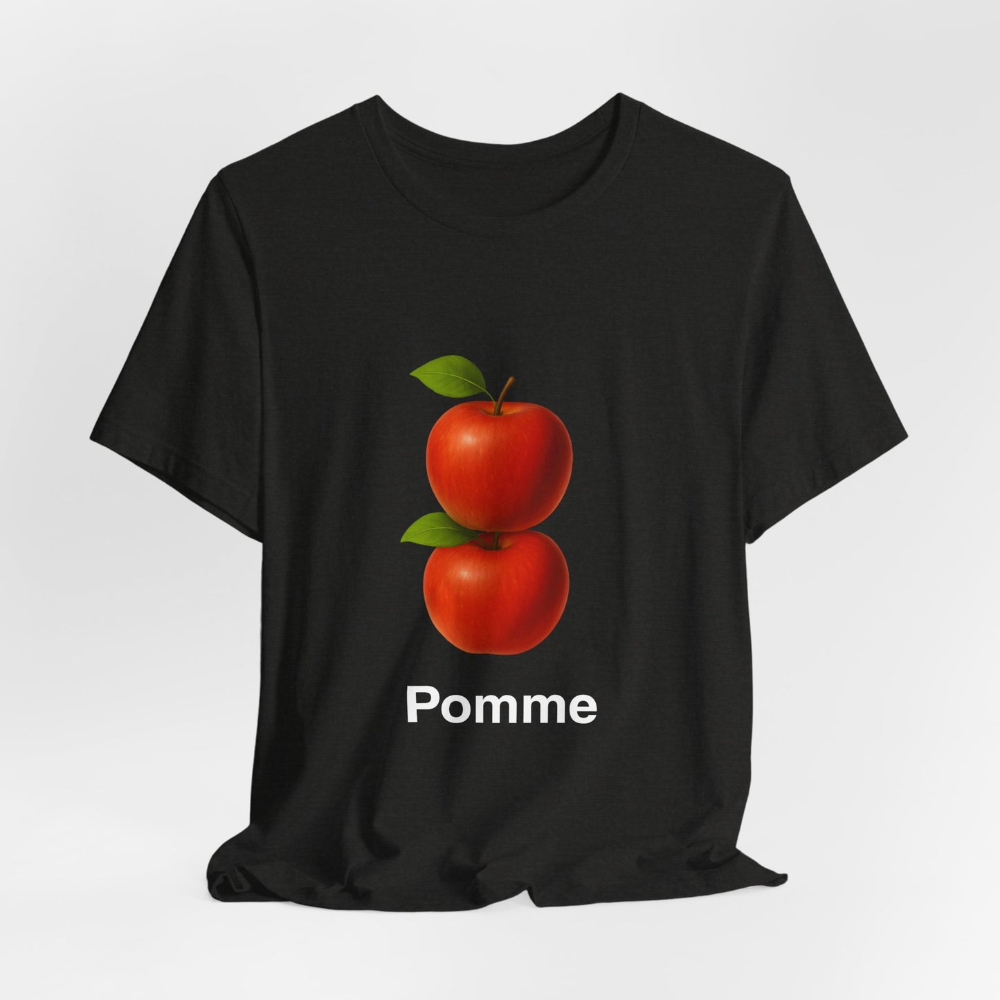 Apples ~ PEAR / POMME / French ~ youPaused ~ TShirt