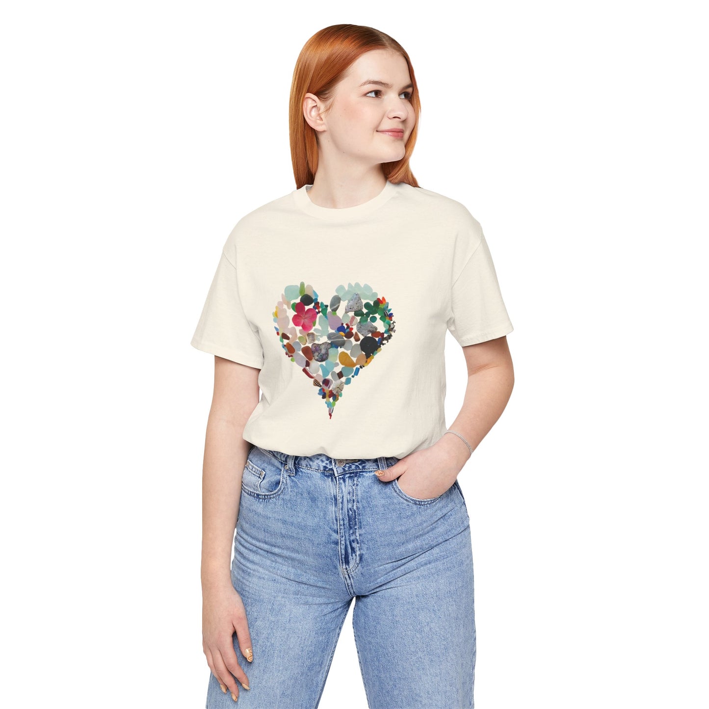 Floral Heart Tee |