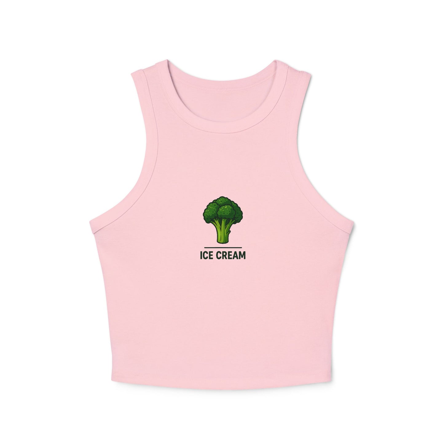 Broccoli ~ Ice Cream Racer Tank Top |