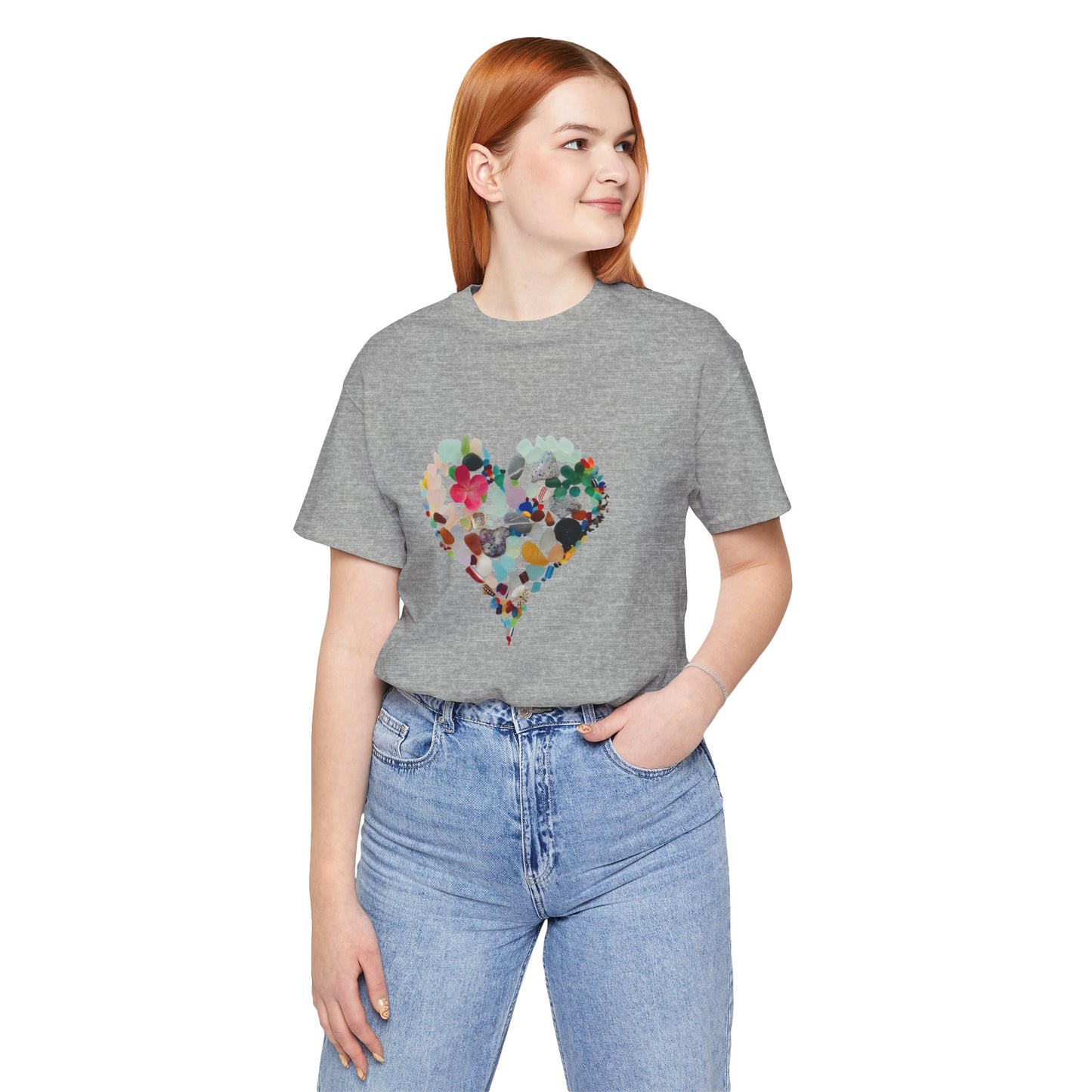 Floral Heart Tee |