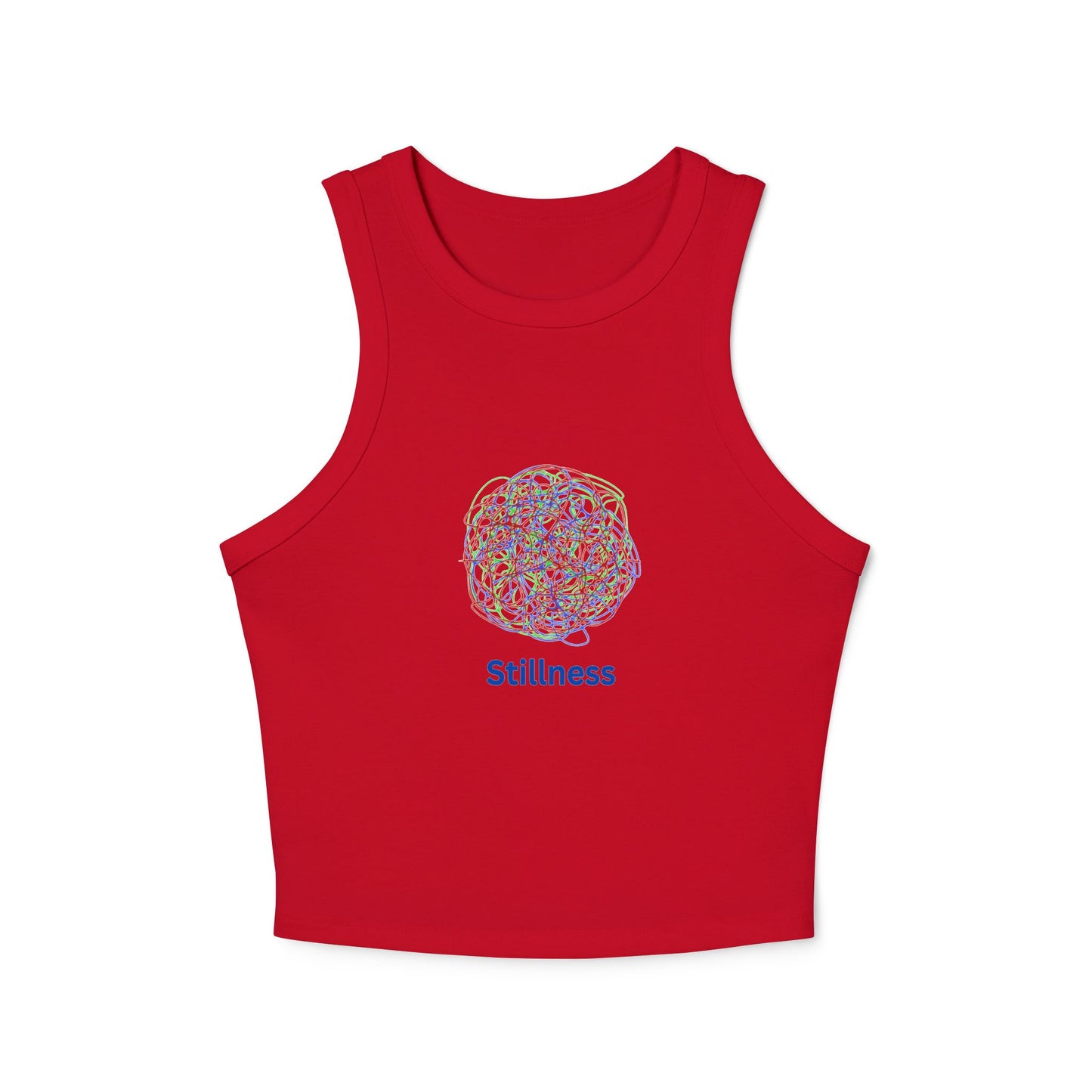 YOGA ~ Chaos ~ STILLNESS ~ Women's Racer Tank