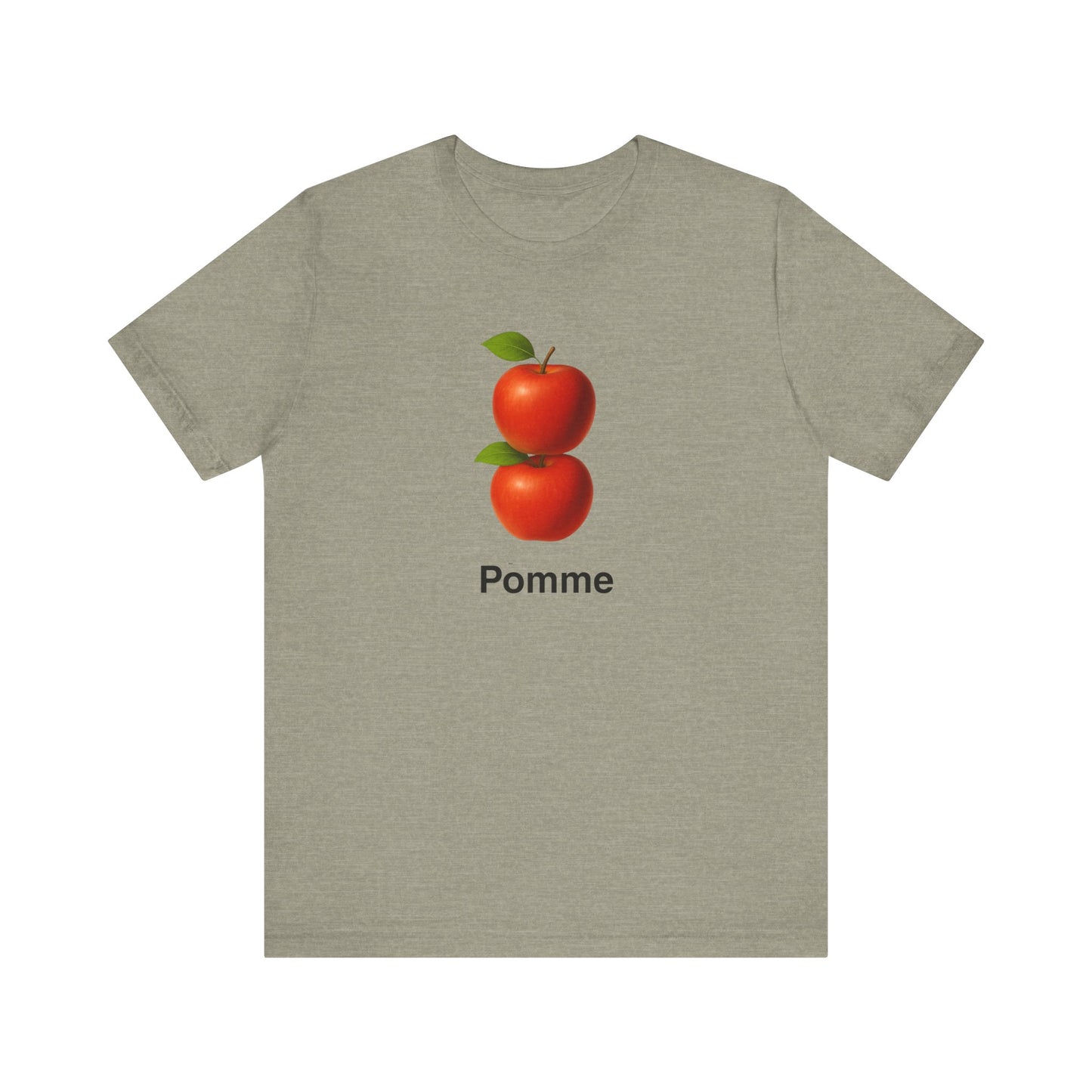 Apples ~ PEAR / POMME / French ~ youPaused ~ TShirt