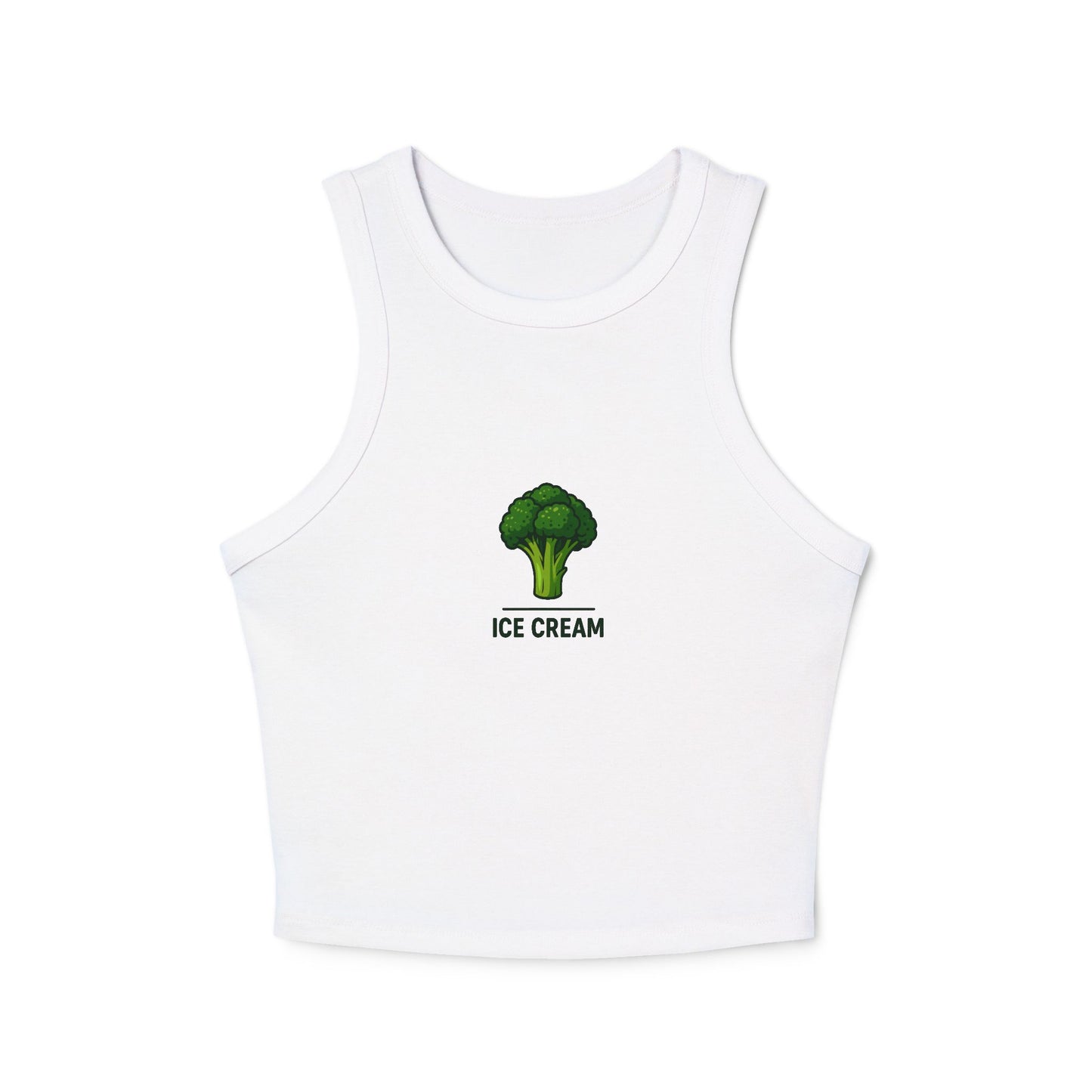 Broccoli ~ Ice Cream Racer Tank Top |
