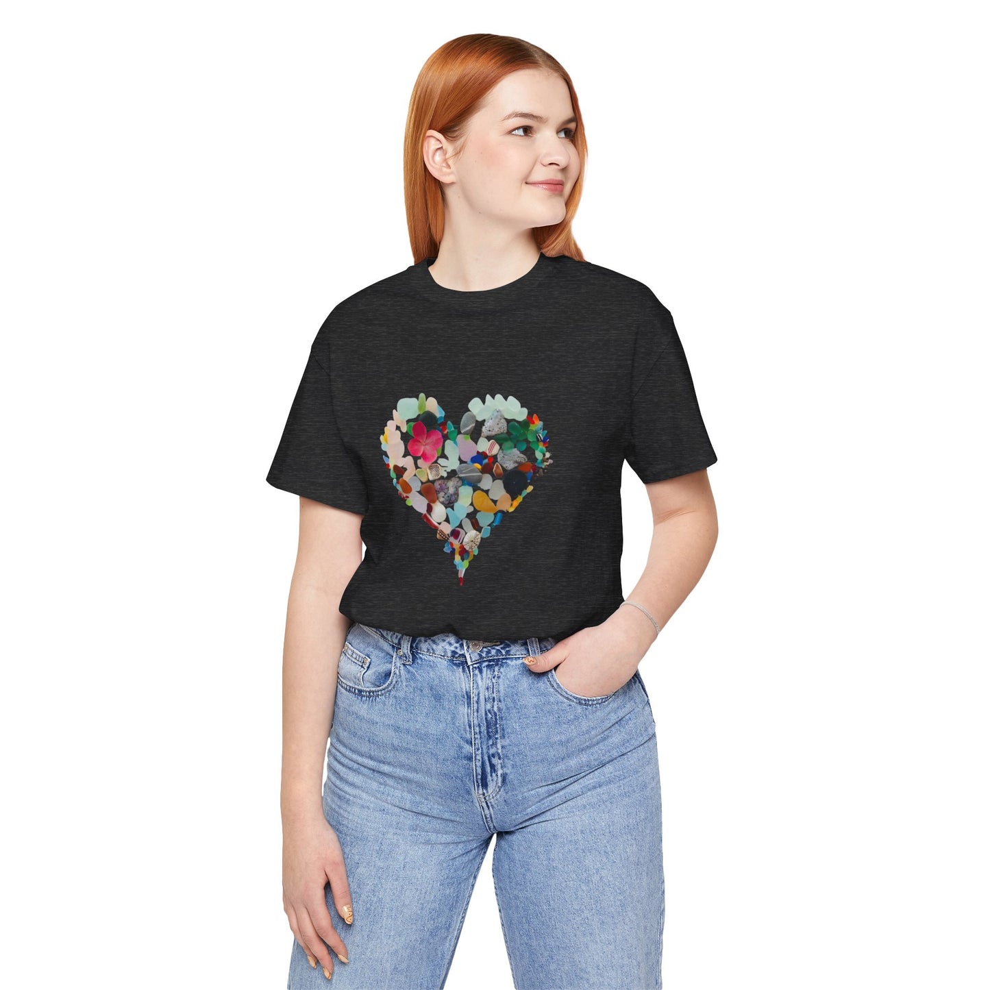 Floral Heart Tee |