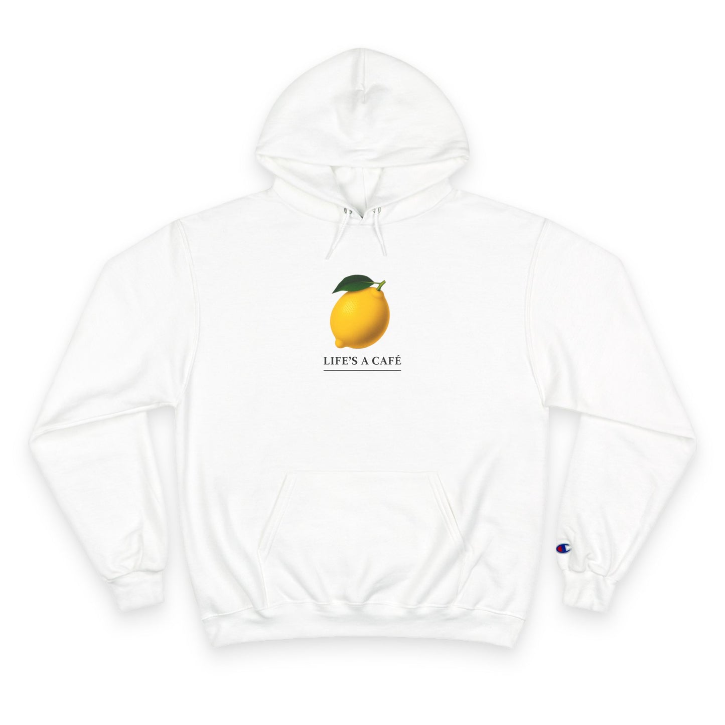 Life's a Café ~ Champion Hoodie