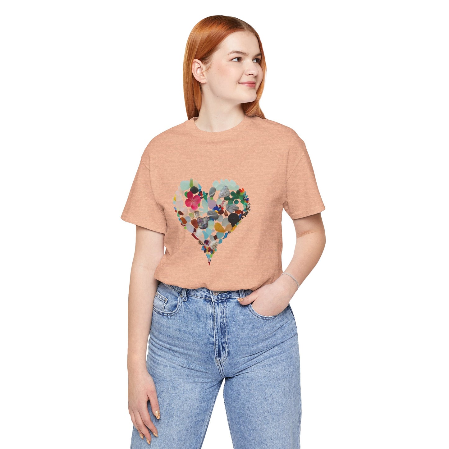 Floral Heart Tee |