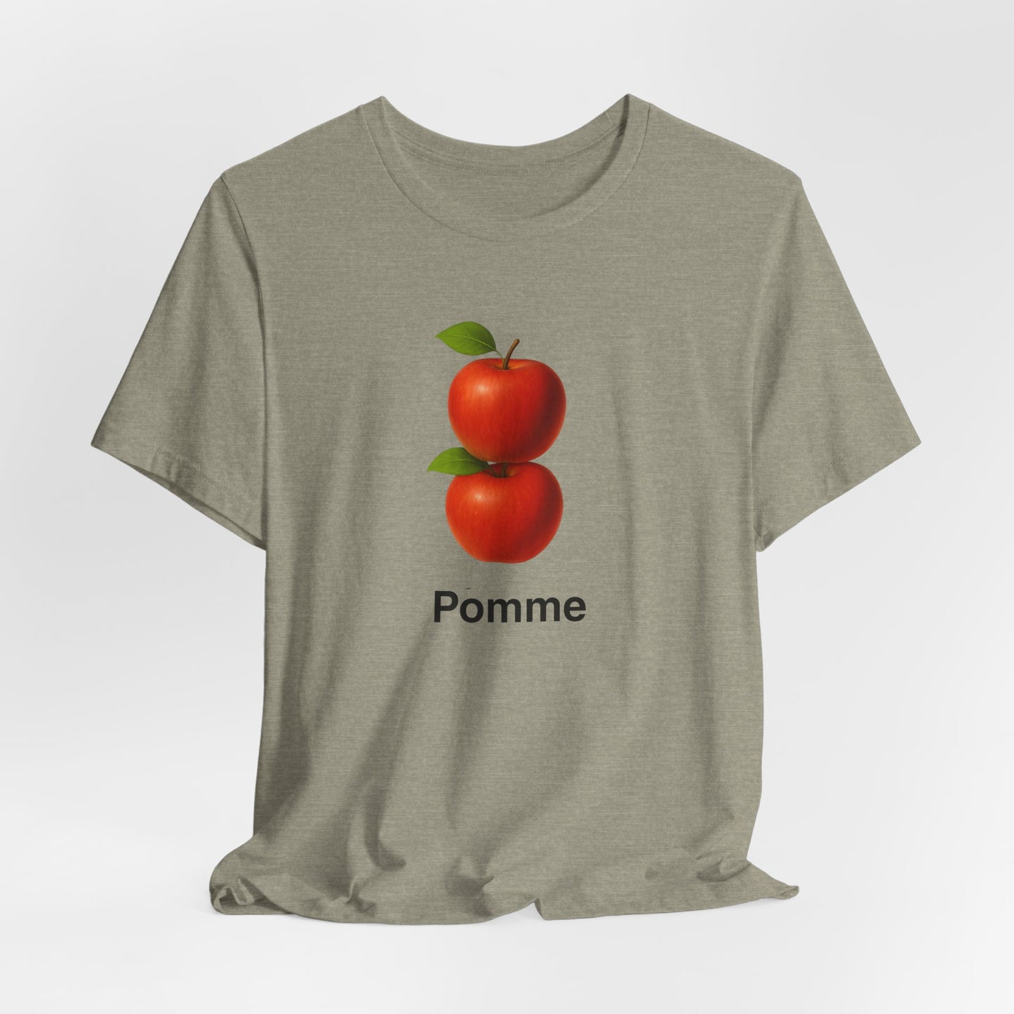 Apples ~ PEAR / POMME / French ~ youPaused ~ TShirt