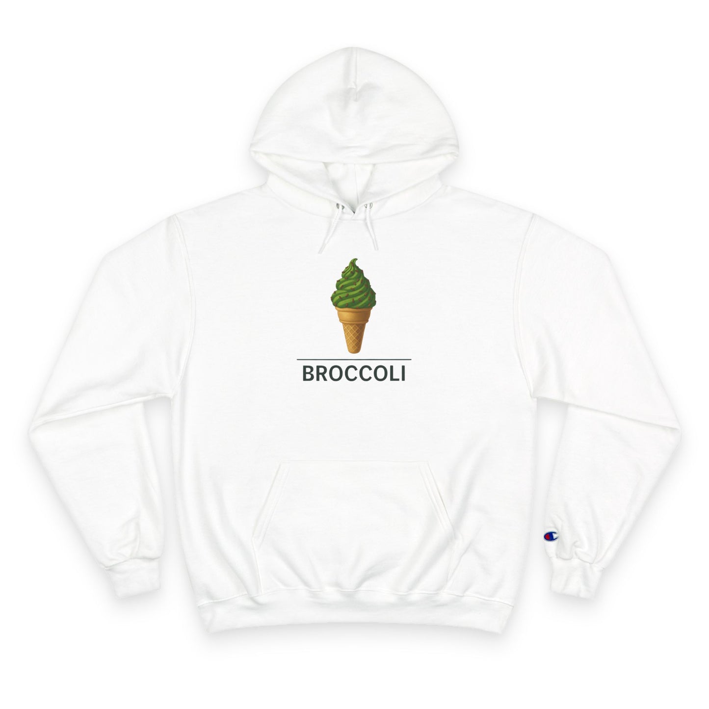 Broccoli ~ ICE CREAM ~ youPaused ~ Champion Hoodie