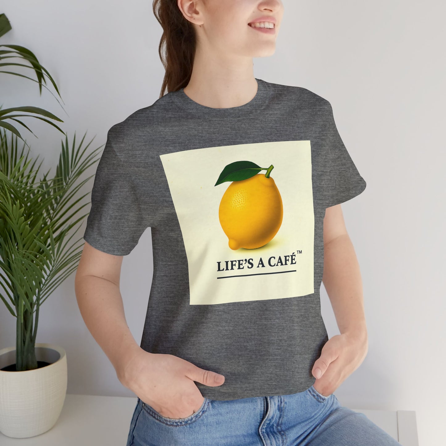 Lemon / Life's a Cafe ~ youPaused ~ TShirt
