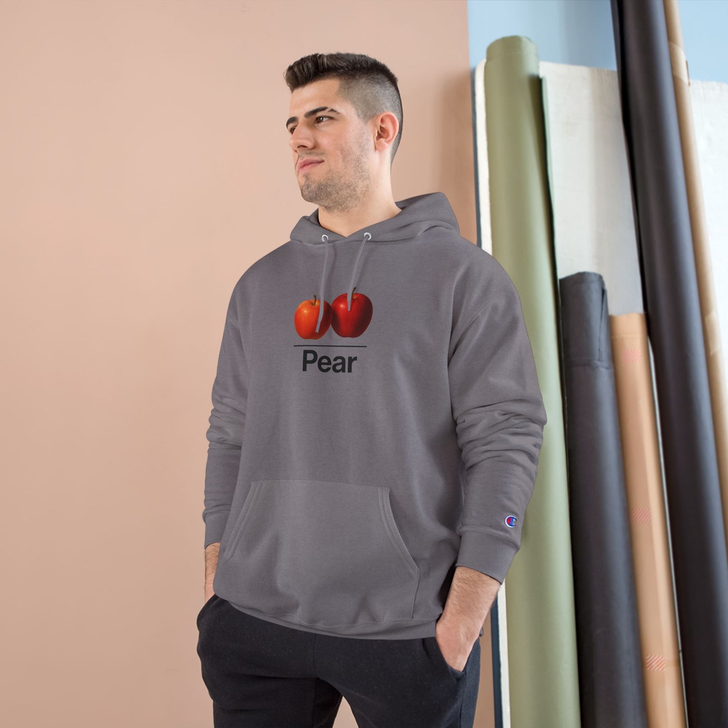 Apples ~ PEAR ~ youPaused ~ Champion Hoodie