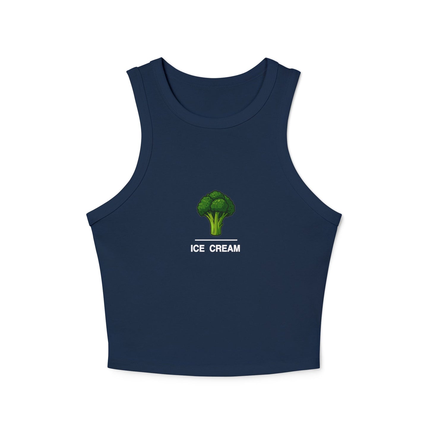 Broccoli ~ Ice Cream Racer Tank Top |