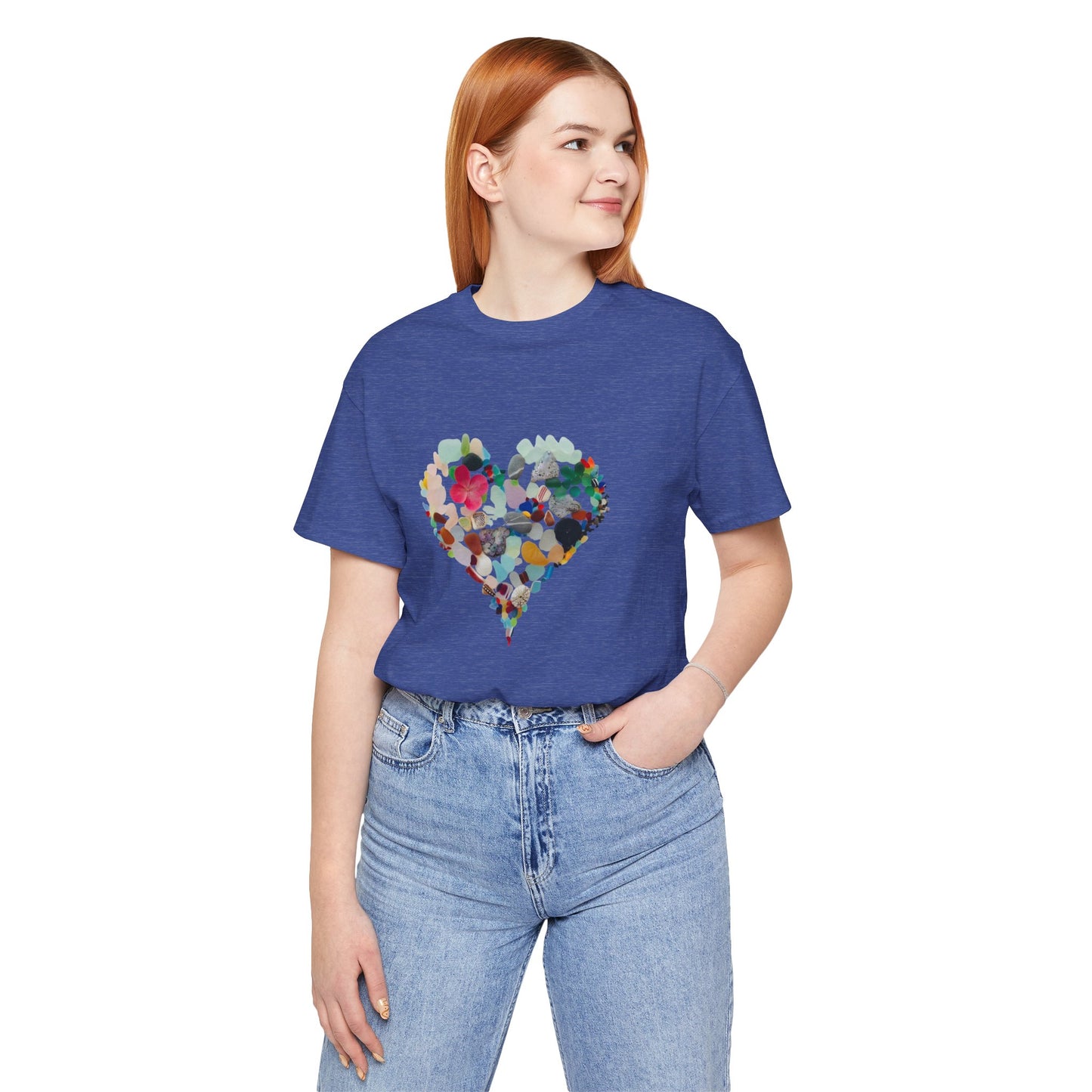 Floral Heart Tee |