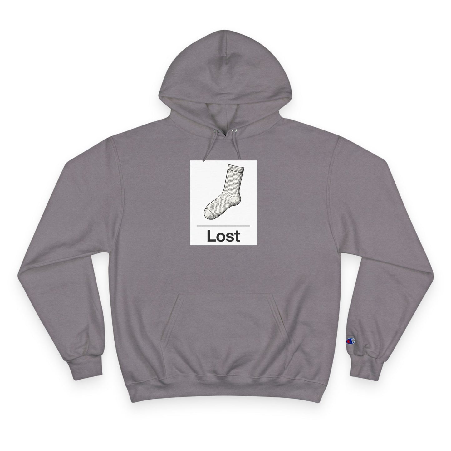 Lost Sock ~ Champion Hoodie ~ youPaused