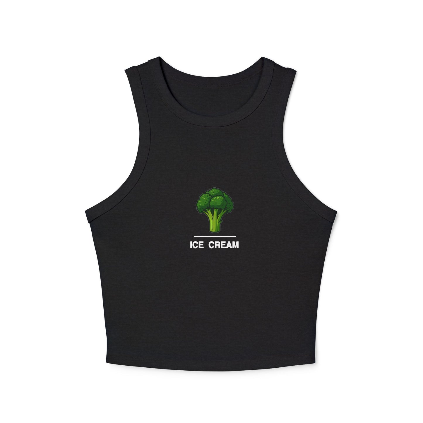 Broccoli ~ Ice Cream Racer Tank Top |