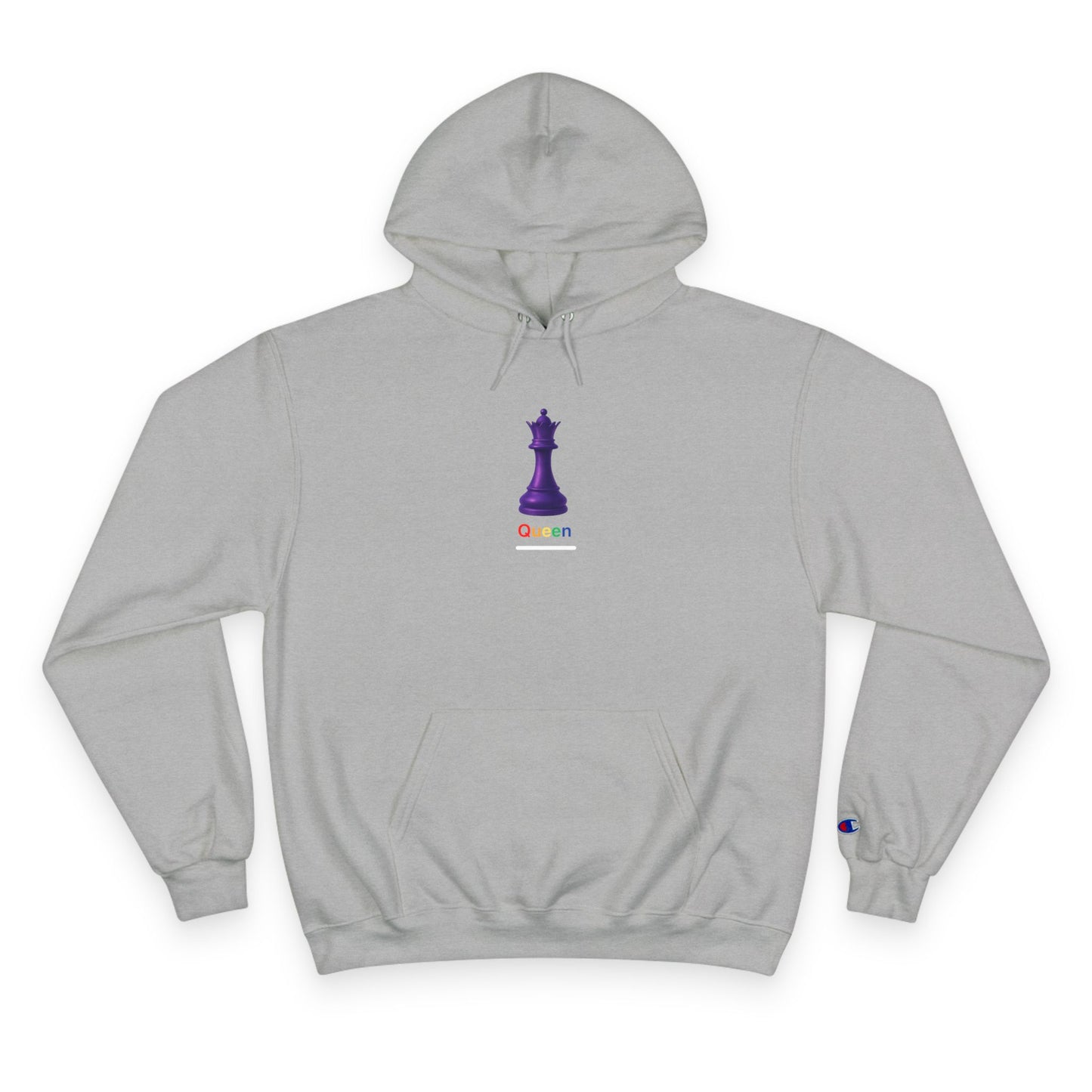 PRIDE Queen Chess ~ QHEEN ~ youPaused ~ Champion Hoodie -