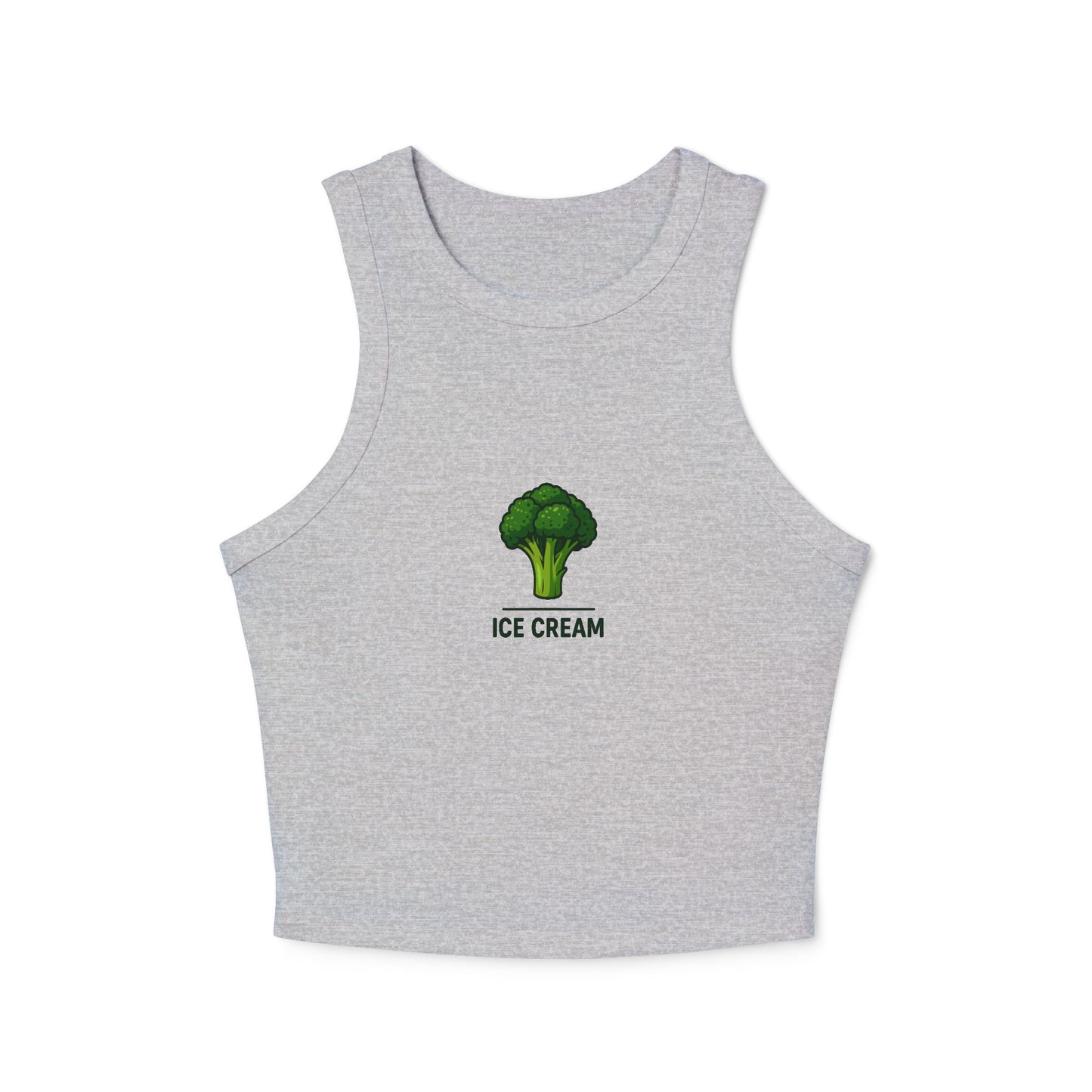 Broccoli ~ Ice Cream Racer Tank Top |