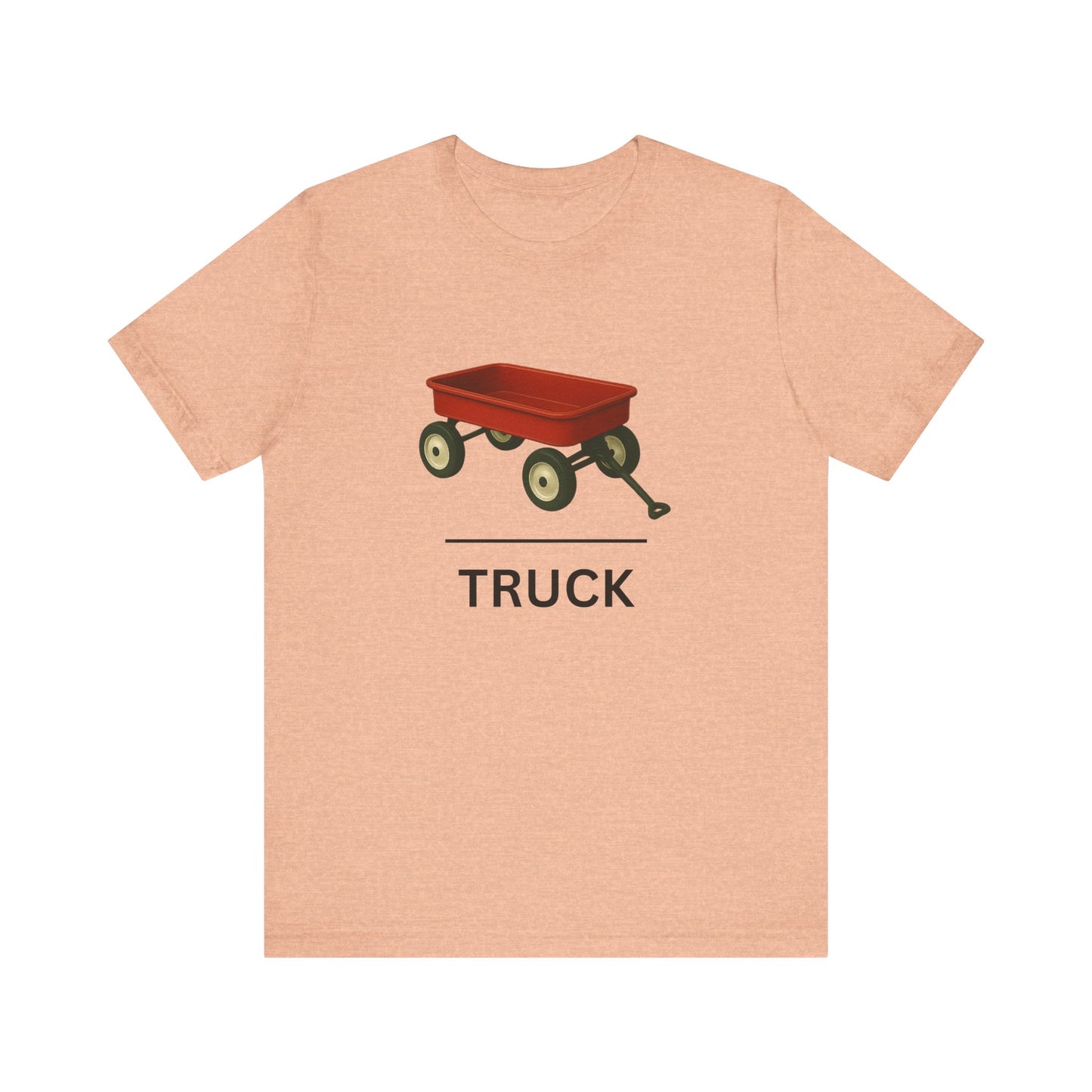 Red Wagon ~ Truck ~ youPaused ~ TShirt
