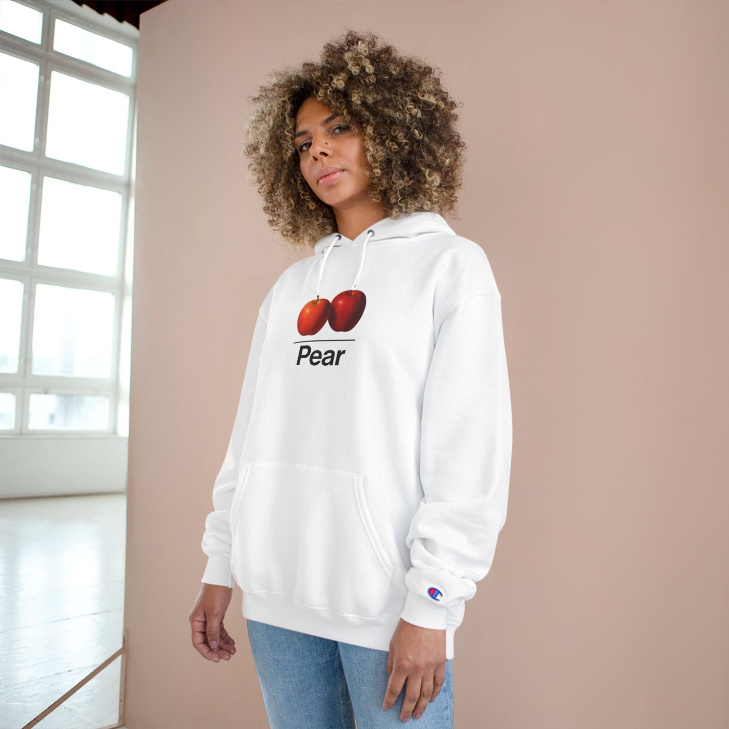 Apples ~ PEAR ~ youPaused ~ Champion Hoodie