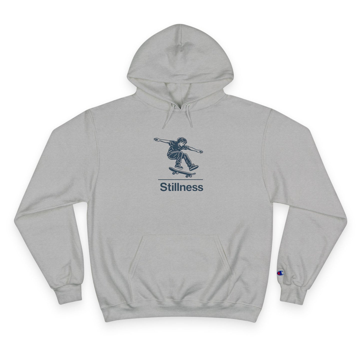 Skateboarding / Stillness ~ youPaused ~ Champion Hoodie