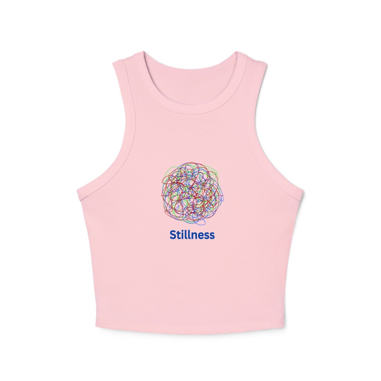 YOGA ~ Chaos ~ STILLNESS ~ Women's Racer Tank