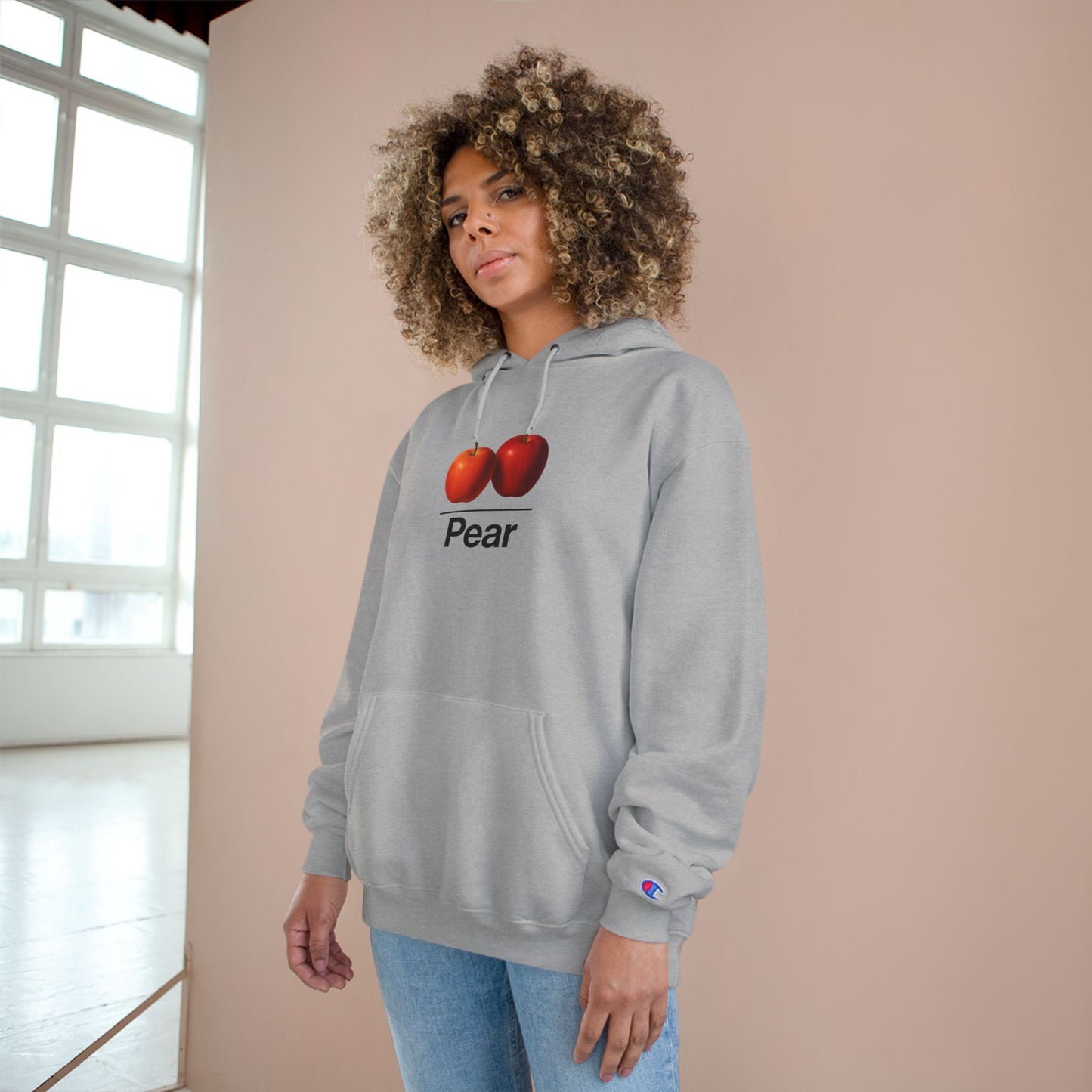 Apples ~ PEAR ~ youPaused ~ Champion Hoodie