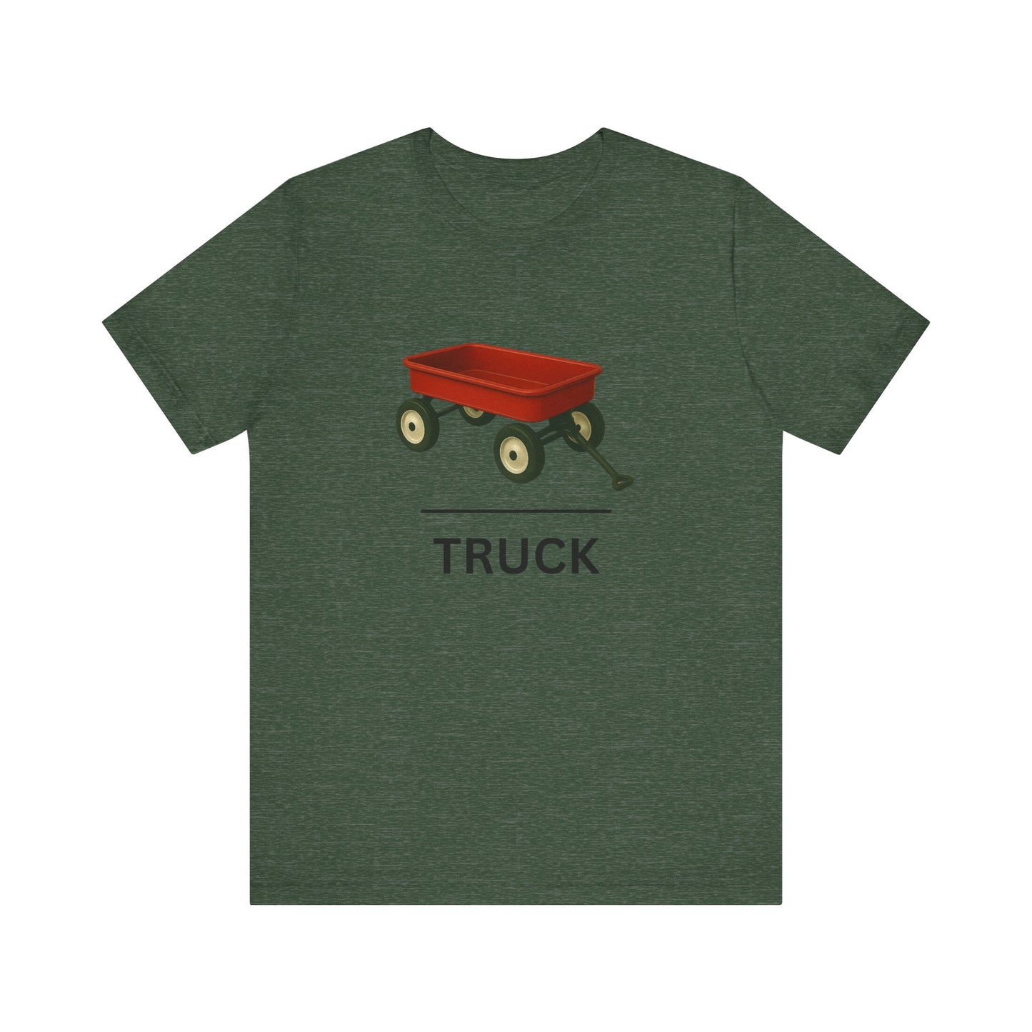 Red Wagon ~ Truck ~ youPaused ~ TShirt