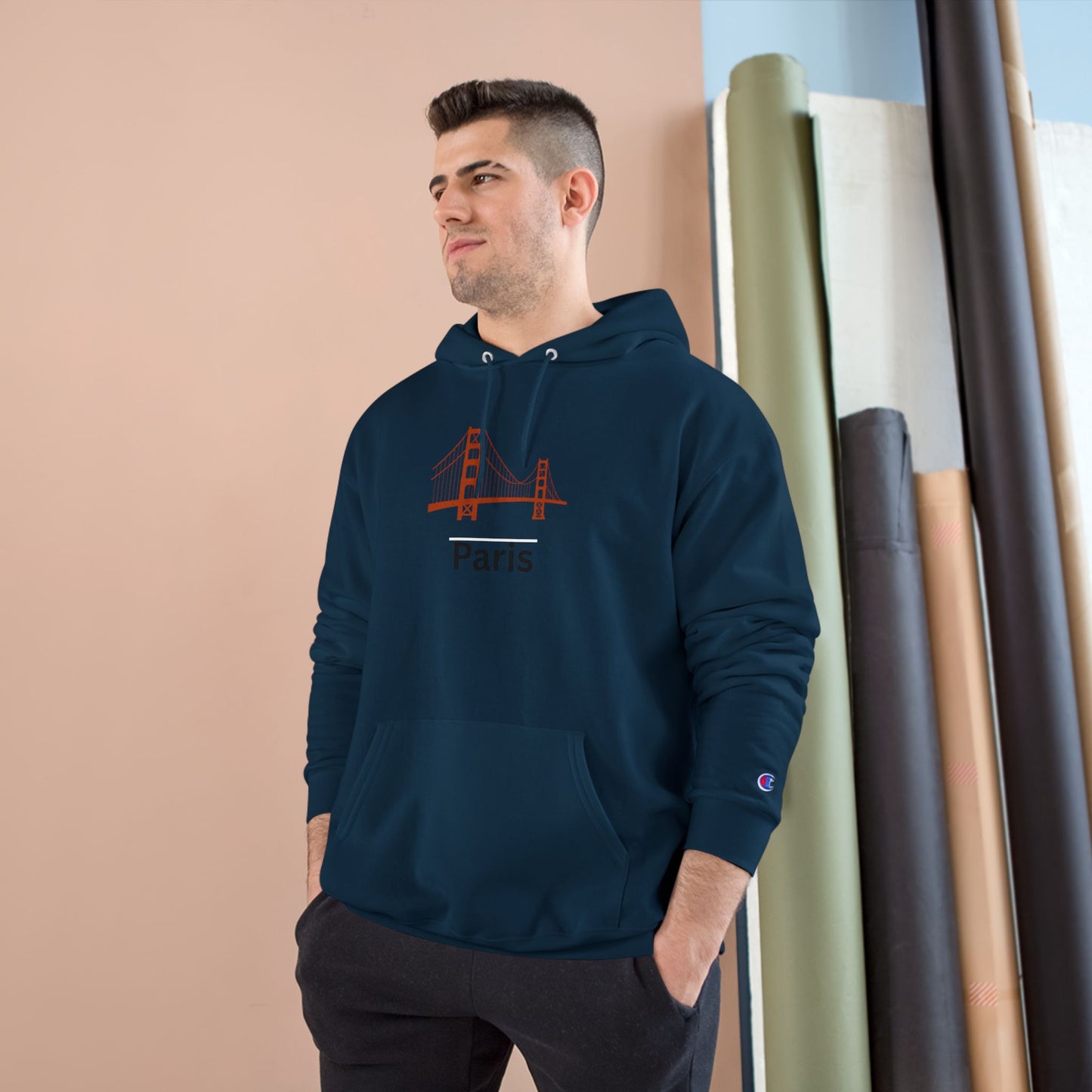Golden Gate ~ Paris Champion Hoodie