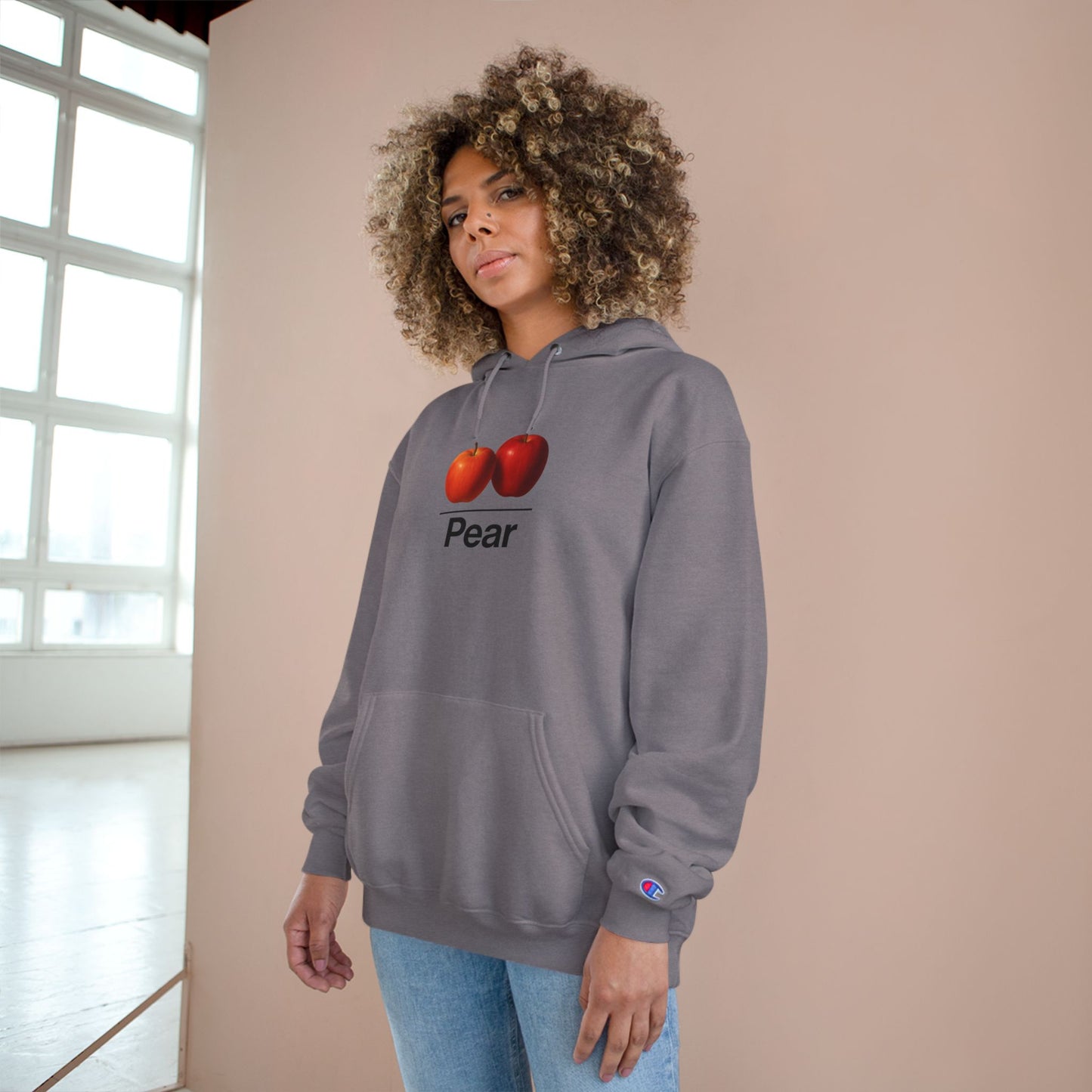 Apples ~ PEAR ~ youPaused ~ Champion Hoodie