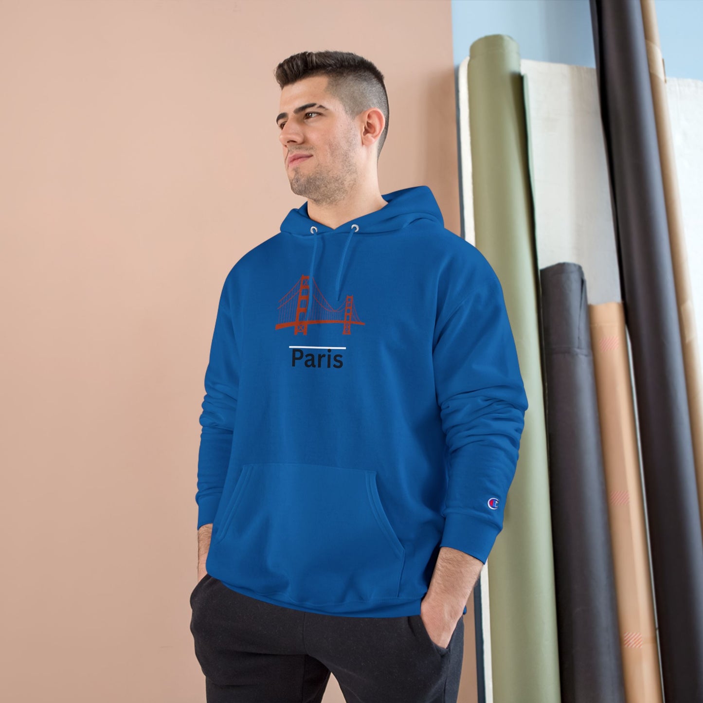 Golden Gate ~ Paris Champion Hoodie