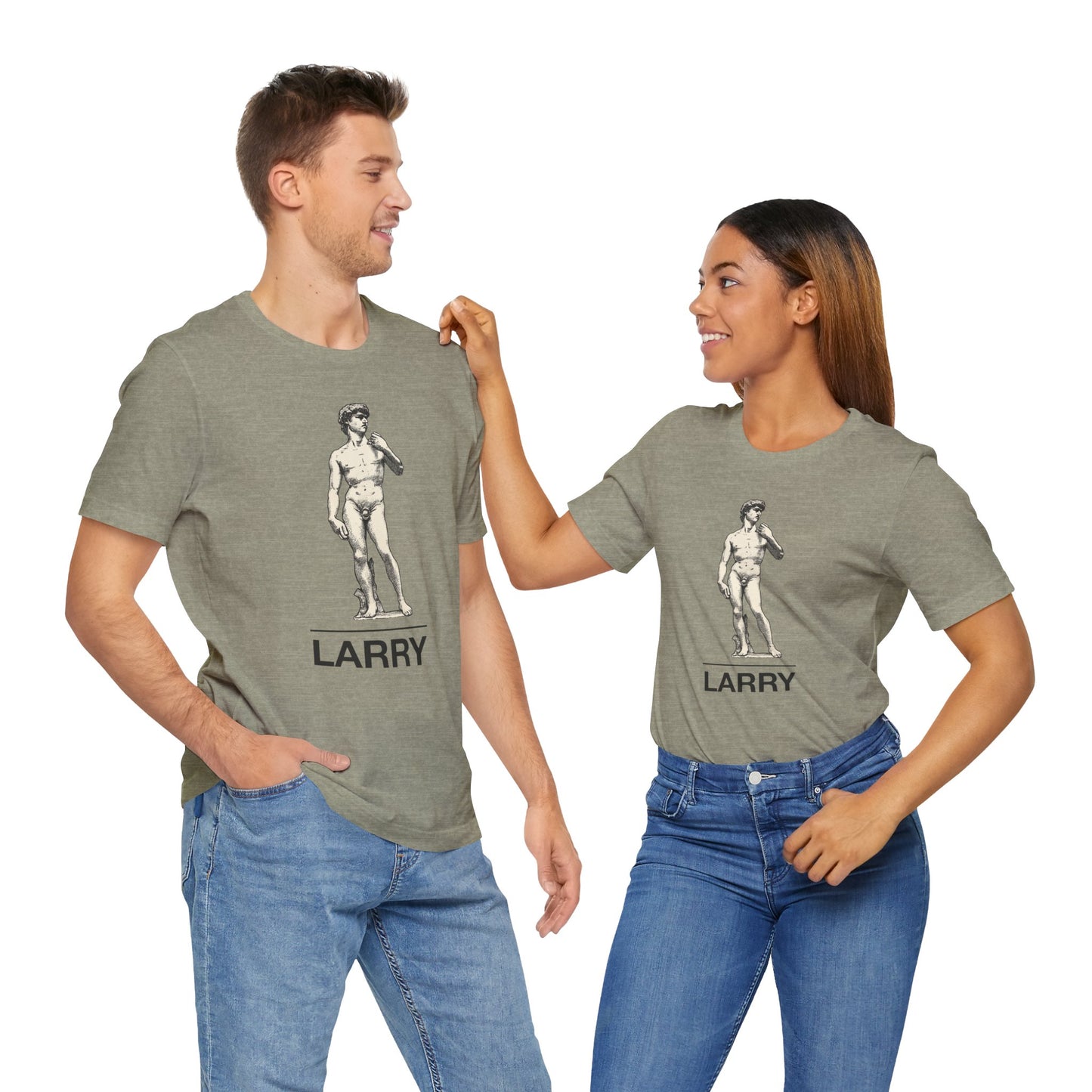 Statue of David ~ LARRY ~ youPaused ~ TShirt