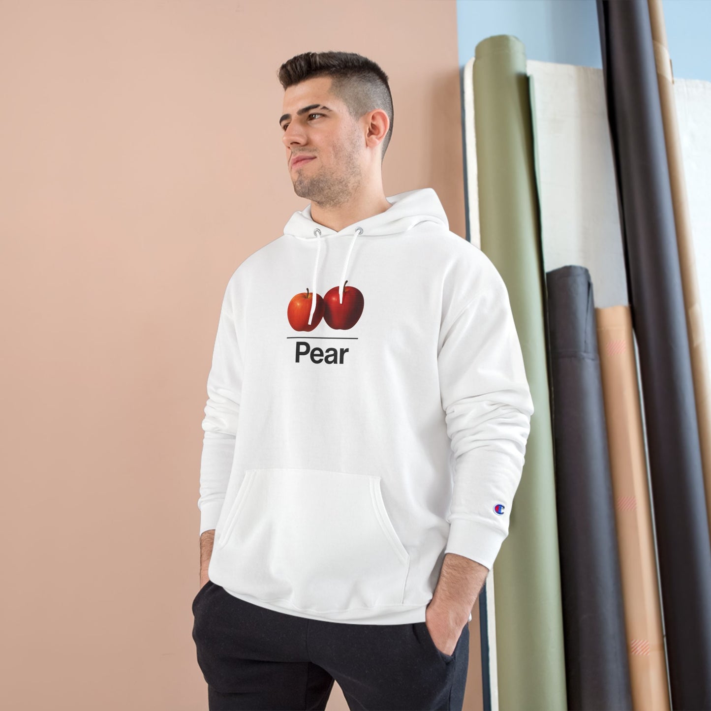 Apples ~ PEAR ~ youPaused ~ Champion Hoodie