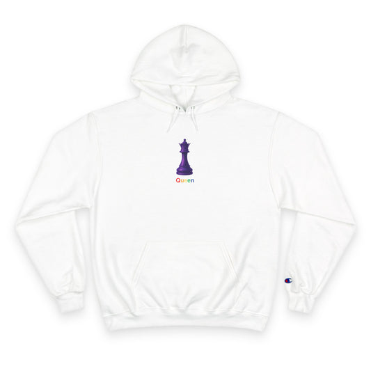 PRIDE Queen Chess ~ QHEEN ~ youPaused ~ Champion Hoodie -