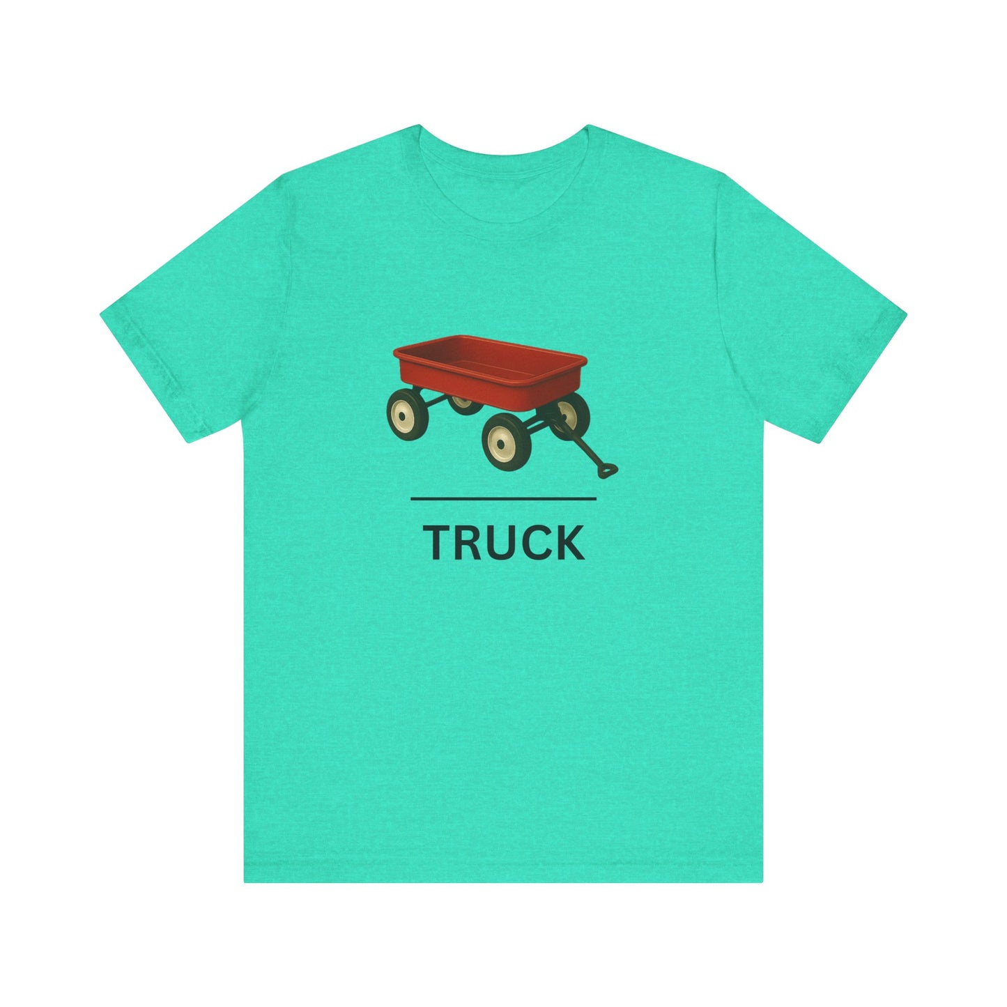 Red Wagon ~ Truck ~ youPaused ~ TShirt