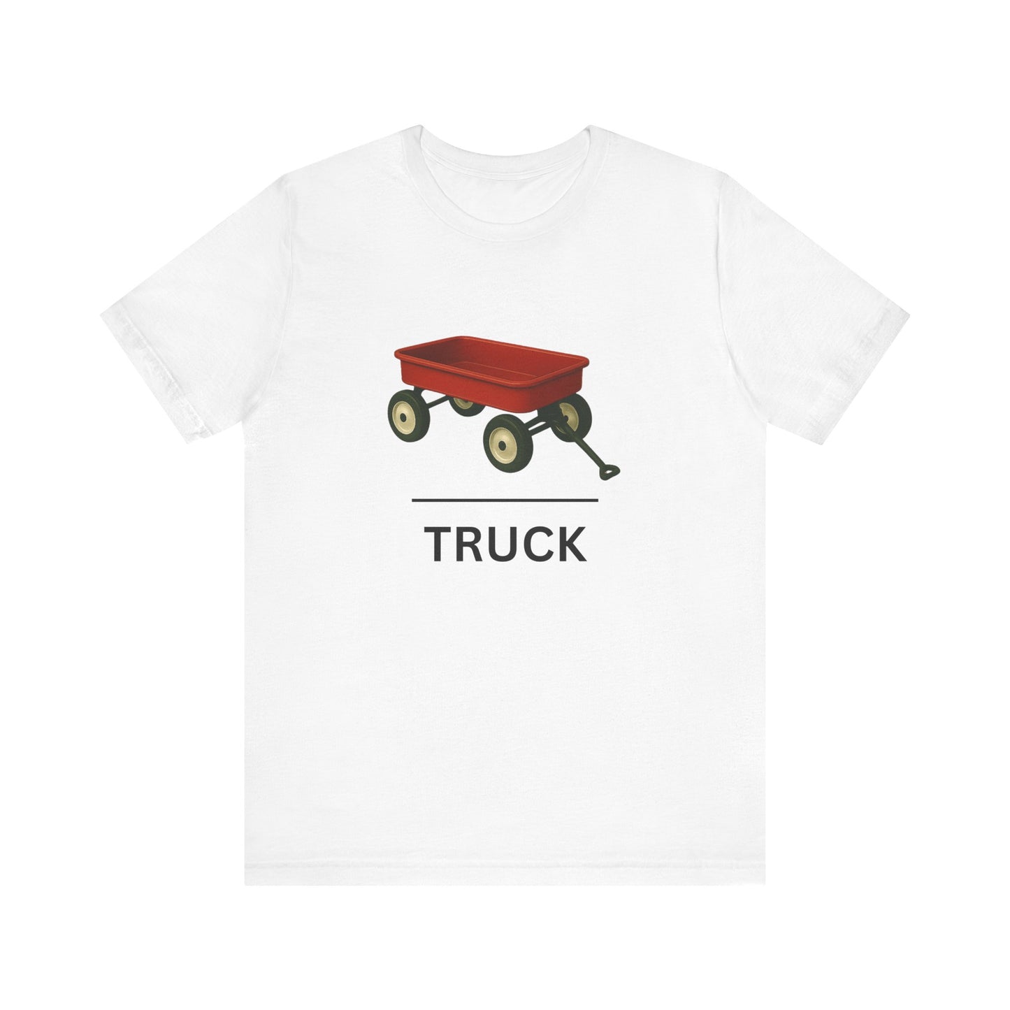 Red Wagon ~ Truck ~ youPaused ~ TShirt