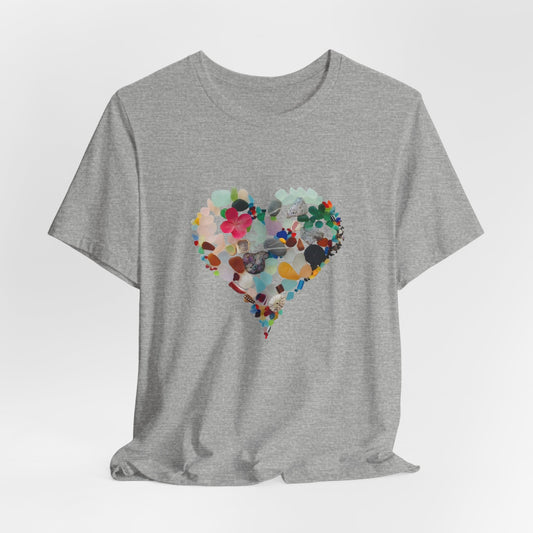 Floral Heart Tee |