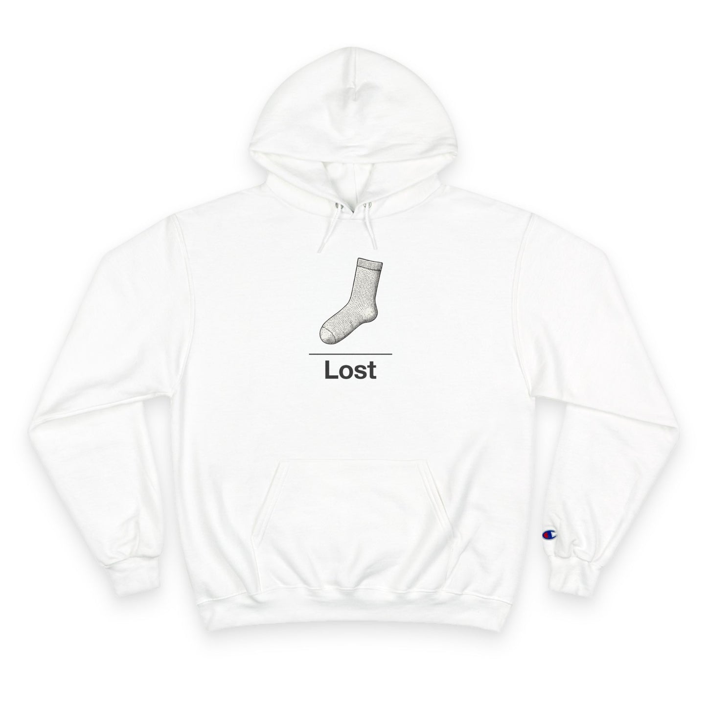 Lost Sock ~ Champion Hoodie ~ youPaused