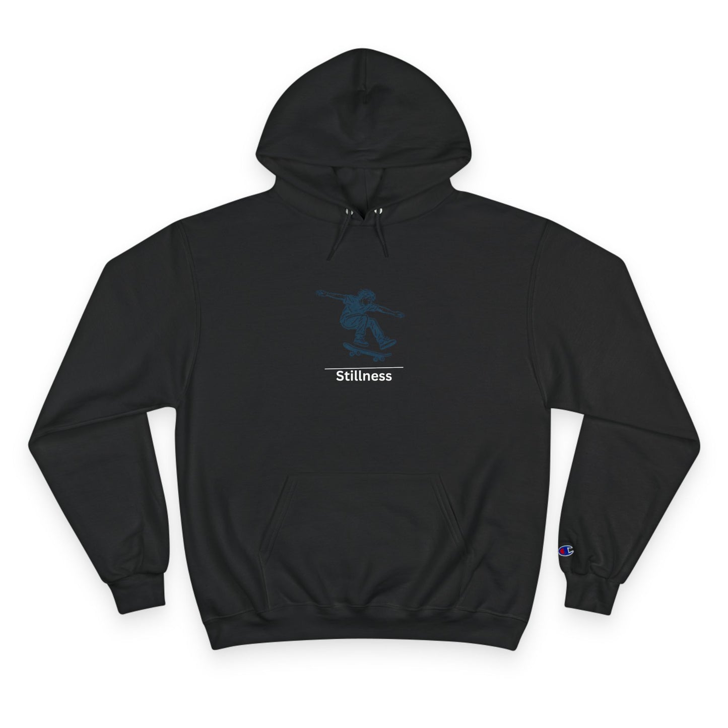 Skateboarding / Stillness ~ youPaused ~ Champion Hoodie