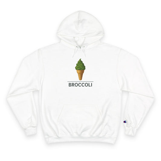 Broccoli ~ ICE CREAM ~ youPaused ~ Champion Hoodie