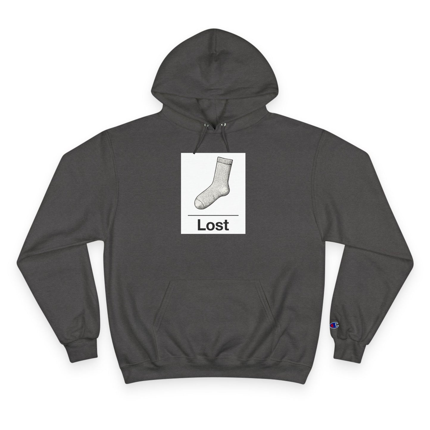 Lost Sock ~ Champion Hoodie ~ youPaused