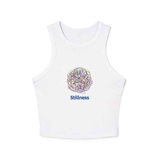 YOGA ~ Chaos ~ STILLNESS ~ Women's Racer Tank