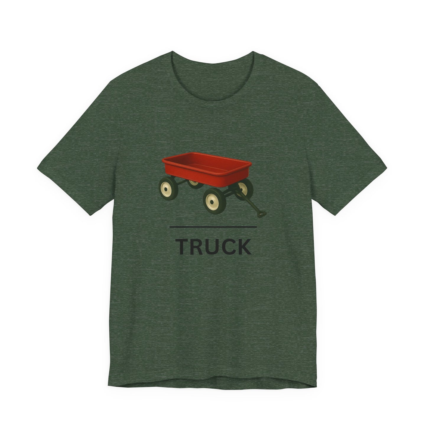 Red Wagon ~ Truck ~ youPaused ~ TShirt