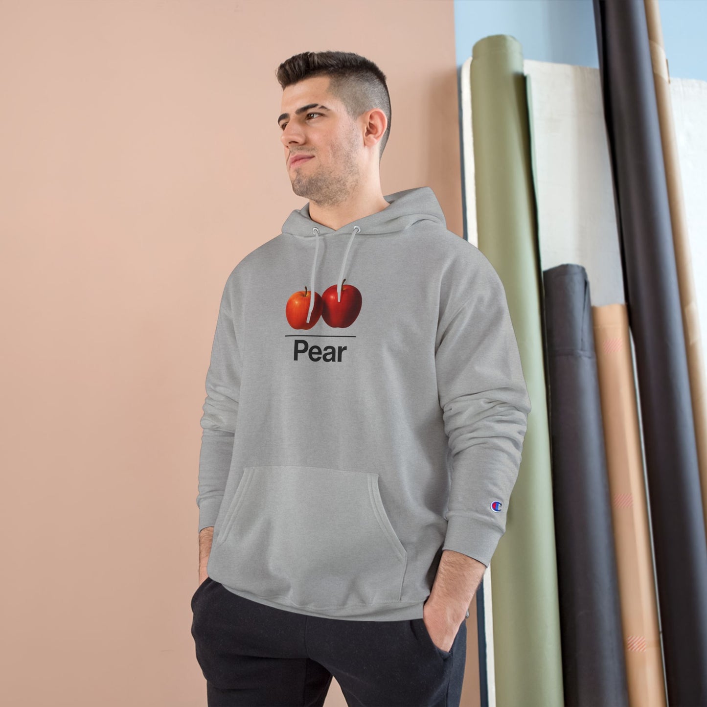 Apples ~ PEAR ~ youPaused ~ Champion Hoodie
