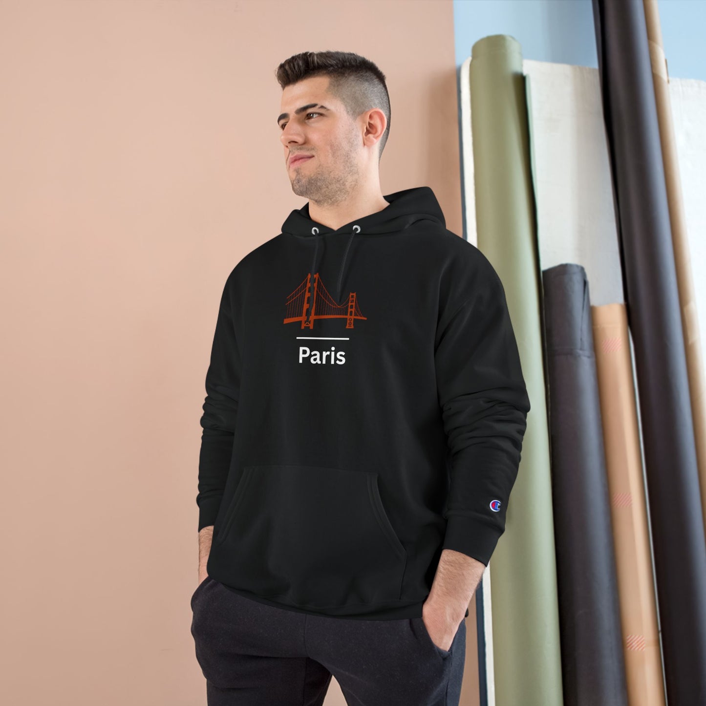 Golden Gate ~ Paris Champion Hoodie